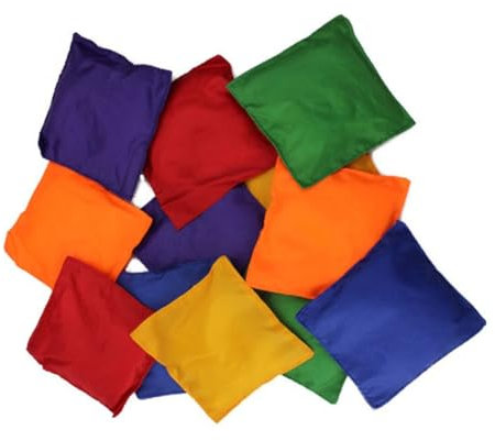 KOMBIUDA 5st Sitzsäcke Für Kinder Bohnen Säcke Sitzsäcke Für Wild Sitzsack-Spiel