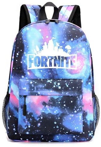 Soanwind Leuchtender Schulrucksack für Teenager, vielseitiger Rucksack für Herren und Damen, Schultertasche, viel Aufbewahrungstasche, für Schule, Reisen, Outdoor, Klettern, Jungen und Mädchen, blau