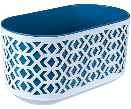 KONZEPT Blumenkasten Balkon 40 cm, oval Balkonkasten für die Fensterbank, Pflanzkasten für außen und innen