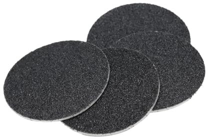 IMIKEYA Lot de 60 Disque de Ponçage Remplacement pour Ponceuse Électrique à Pieds - Papier de Verre pour l'Élimination des Callosités et des Peaux Mortes Accessoire Professionnel pour le Soin des Pie