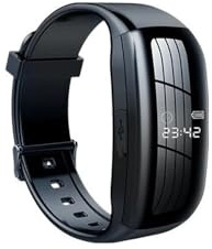 MZMZM Uhr mit Kamera, 1080P HD DV, professioneller digitaler Voice-Recorder, Armband, Diktiergerät, kleiner Klang, Mikro-Sicherung für zu Hause (16 GB, Recorder)