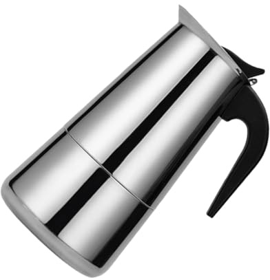 Mokka Kaffeemaschine Mottoparty für Herd aus Edelstahl 600ml Weihnachten