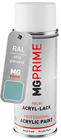 RAL 6034 Pastelltürkis / Pastel turquoise glänzend Acryl-Lack Spraydose