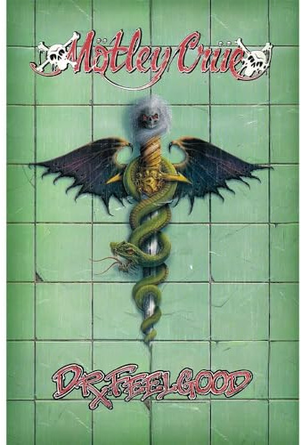 Motley Crue Doctor Feelgood Flagge/Flag