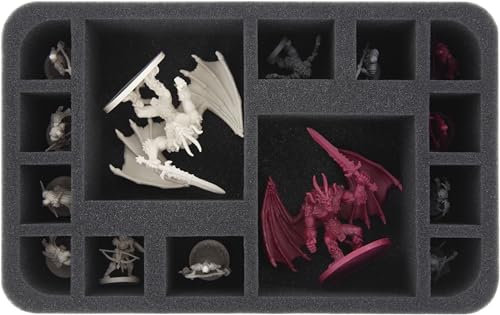 Feldherr HS060DC08 Schaumstoffeinlage kompatibel mit Descent: Reise ins Dunkel 2. Edition - Kontrakt der Unbesiegten