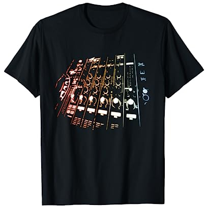 DJ Turntable Design für Discjockeys T-Shirt