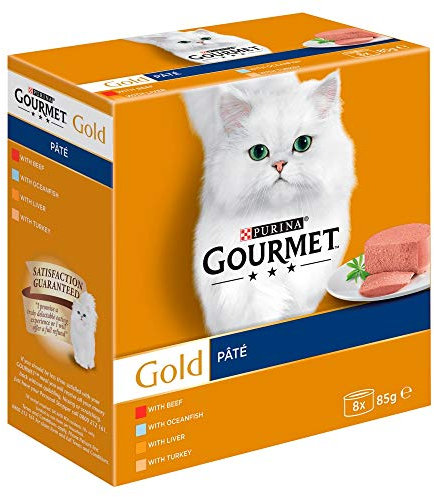 Purina Gourmet Gold Pâté, 8 x 85g