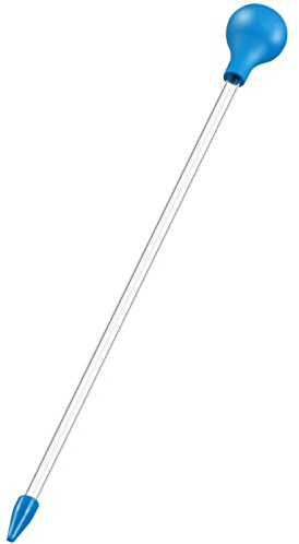 Balacoo Coral Feeder SPS HPS Feeder Long Acrylic Marine Fish Reef Feeder Tool Accurate Coral Spot Feeder Tube for Reef Anemones Sole Shrimp Most Aquarium Organisms 40 cm