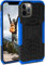 ONEFLOW Tank Case für iPhone 12 Pro Max Hülle Outdoor, stabile Panzerhülle mit Kamera und Display Schutz, sichere Handyhülle, TPU Handy Schutzhülle mit Ständer, Blau Schwarz
