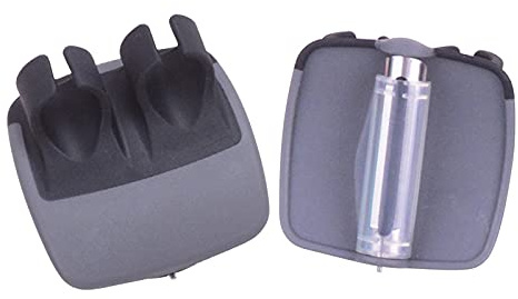 Raopuzi Rabot à Doigts en Acier Inoxydable éplucheur à Doigts Large Bouche éplucheur de Fruits Orange éplucheurs de légumes Accessoires de Cuisine (Le Noir)