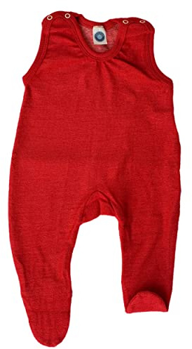 Cosilana, Merino Frottee Strampler Schlafanzug, 100% Wolle (kbT)