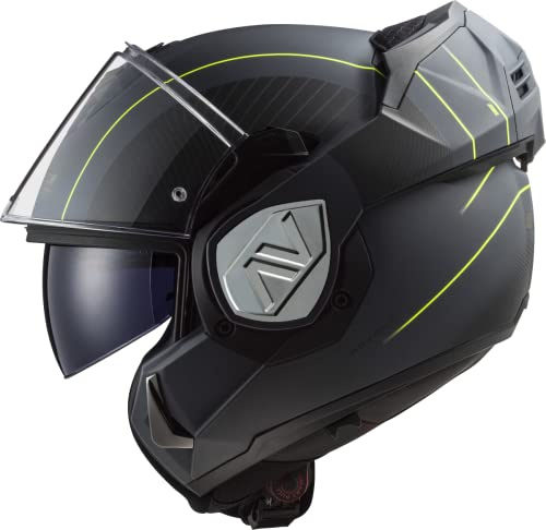 LS2, Klapphelm Motorrad ADVANT COOPER Mat Titanium Black, XXXL