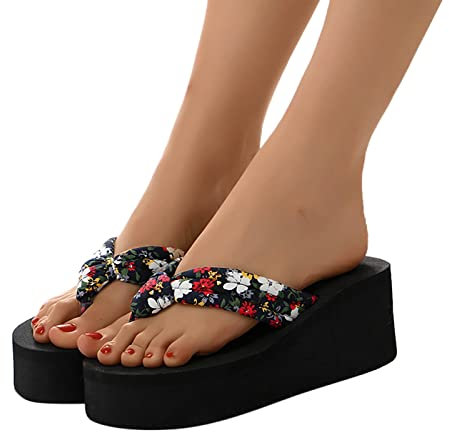 Chanclas de Plataforma de Tacón Alto para Mujer Sandalias Verano Piscina Playa Interior Cool Playa Piscina Moda Comodidad Zapatos Sandalias Mujer Playa Verano Zapatos de Playa y Piscina Mujer