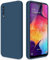 GiiYoon Coque pour Samsung Galaxy A50 / A50S / A30S Case en Silicone, Etui de Protection Antichoc Etui Housse Silicone Ultra-Mince avec Couche Intérieure en Fibre et Protection pour Caméra, Bleu