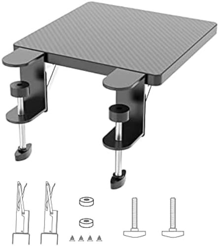 Black Keyboard Tray, Foldable Desk Extender, Ergonomically Designed, Punch-free Desktop Extension Board, Easy To Assemble, Suitable For Desks, Bookshelves, And Dining Tables.,23cmx24cm,Bonny369