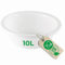 Novaliv Cuenco redondo de 10 L, diámetro 40 cm, blanco, sin BPA, apto para lavavajillas, ideal para cocina y camping