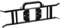 SPARES2GO Universal Cable Tidy H Frame Bracket Extension Power Lead Wire Storage Winder (360mm x 125mm)