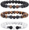 VEEDOFA Perlenarmband MäNner Armband Perlenarmband Herren Bracelet Men Armband MäNner Armkette Herren Tigerauge Armband Herren Schmuck