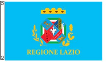 Stormflag Bandiera lazio 3x5ft/90x150cm granducale 90g di poliestere 2 occhielli,Occhiello in Angolo, in metallo e Doppio ago