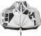 Travel Technology Organizer, Cable Organizer Bag | 180° Opening 2024 New Electronic Cable Organizer Bag | Portable Battery Storage Case for Necessities q, Black, Se référer au descriptif, Refer to