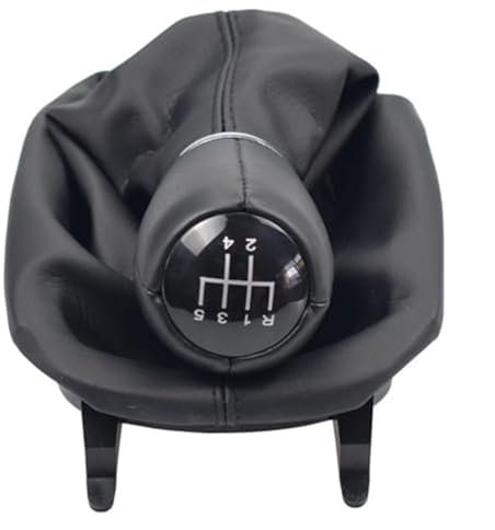 para Seat para Leon 1 MK1 para Toledo II MK2 1998 1999 2000 2001-2005 Manual 5/6 Perilla Cambio Velocidad Palanca Cambios Polaina Funda de Arranque Pomos Palanca de Cambios(5 Speed)