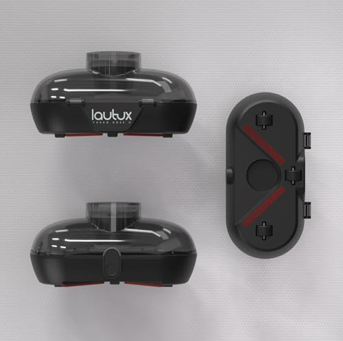 lautux Turbodüse für Turbotastic Pro 2 Handstaubsauger Aufsatz Tierhaare | Rotierende Bürste + Fusselstreifen: Staubsaugerdüse für Tierhaare auf Teppich, Sofa, Polster & Auto