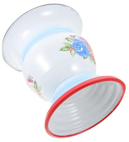COLLBATH Urinaufbewahrungstopf und Rundem Design aus Eisen Retro Einfach zu Reinigen mit Rutschfester Basis für Kinder im Badezimmer