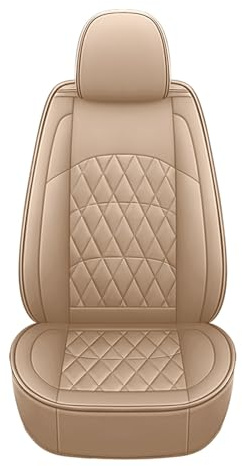 RXRJSU Sitzbezug Autositzbezüge Für Toyota Für Avensis T25 T27 Für Corolla Für Yaris Für RAV4 Für Raize Für Prius Für Plus(1piece Beige)