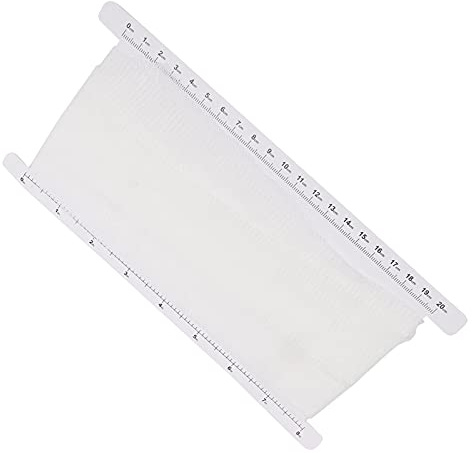 Acouto PVA-Angelködernetz, Angelfutterfalle, Köderbeutelnetze, Wasserlösliches Netz, Schutznetz, 25 Mm Maschenweite, Prozesseigenschaften, Physikalisch, Abwechselnd Umweltfreundlich, Wasser Ist (25MM)
