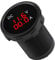 2 in 1 Voltmetro Digitale Amperometro, Keenso Display a LED Rosso per Voltmetro Amperometro 12-24V Voltmetro Digitale