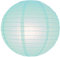 5 x Hellblau lampion 45 cm