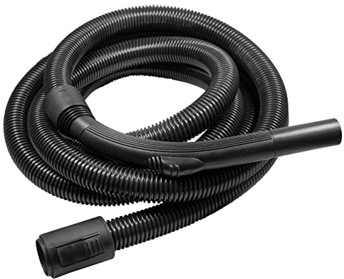 vhbw Tuyau d'aspirateur avec raccord circulaire 35mm compatible avec Kärcher WD 3.500 P *EU-I (1.629-680.0) aspirateur, avec poignée 5,5m