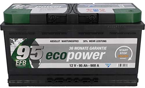 Cartec EcoPower Batterie EFB Parent (95 Ah, 850 A)