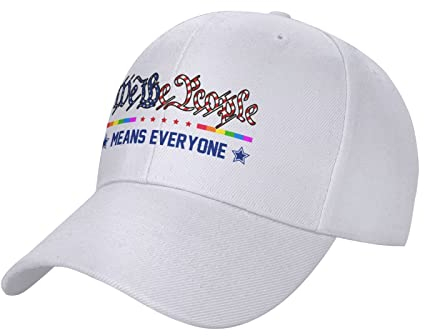 Trucker Hat Funny We The People Means Everyone Casquette MGK Hat Dad Baseball Cap
