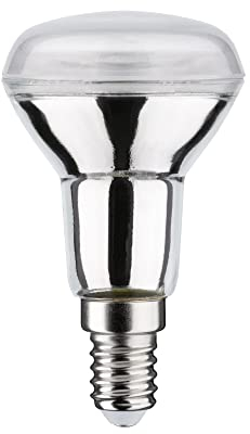 Paulmann 29057 Standard 230V LED Reflektor R50 230V 5,8W 420lm dimmbar 50mm Silber Glas 2700K - Warmweiß E14