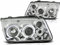 CR-Lights Angel Eyes Scheinwerfer für VW Bora 1998-2005 Nebelscheinwerfer
