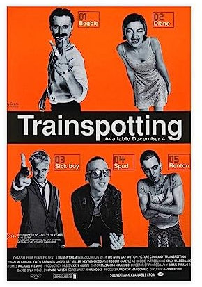EYEZER Trainspotting Filmposter auf Leinwand, Poster, Wandkunst, Dekor, Bild, Gemälde für Wohnzimmer, Schlafzimmer, Dekoration, ungerahmt, 30 x 45 cm