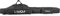 Sunydog 150cm Angeltasche, Tragbar Angelrute Tasche, Faltbar Tackle Bag Angeln, Fishing Pole Carry Bag für Rollentasche/Angelrute/Ausrüstung/Tackle Tool (Schwarz)