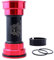 Movimento Centrale Bici Bicicletta Bike Asse in ceramica Assi Bracket Bicycle Press Fit BB. Staffa inferiore a vite / filettatura BB. Asse della piastra dente da bici Movimento Centrale Perno Quadro (