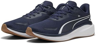 PUMA Unisex Skyrocket LITE Straßen-Laufschuh, Navy White, 40 EU