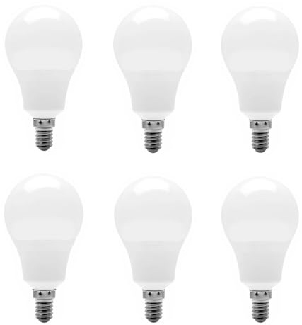 ALIVIM 6 Stück 3W 6W 9W 12W 220V E14 LED Glühbirne Lampe Kaltes Weißes Warmes Weißes Licht LED Strahler Beleuchtung Für Home Shop,Warm white,9Watts