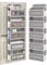 KYEVIS Over The Door Organizer Storage 2 Pack, 5 Shelves Door Organizer Hanging with 10 Mesh Pockets, Behind Door Storage - Ideal for Newborn, Nursery, and Baby Essentials Daily Use(Light Grey)