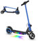 scoot4kids Monopattino elettrico per bambini, 6-12 anni, motore 130W, velocità max 14 km/h, autonomia 8 km, luci LED colorate, design pieghevole, monopattino sicuro per ragazzi e ragazze (Blu)