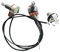 Gitarre Wiring Hareness Set Zusammenbau Für TL Gitarrenschaltungsbaugruppe 1V1T 250K Potentiometer Bass Line Full Set Jack