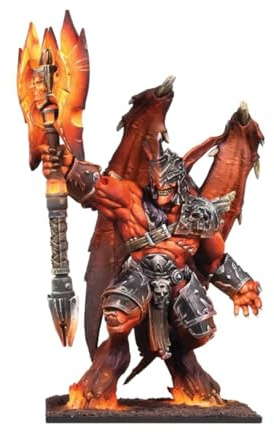 Mantic Games. Kings of War. Lord of Lies. Unassembled and unpainted Tabletop Miniatures Board Game for Teen, Young Adult. Includes Lord of Lies figure (2 head options), Base, Assembly tools