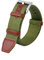 Nylon-Uhrenarmband für Hamilton H69439931 H69439411 Armband 20 mm 22 mm Marke Freizeit-Uhrenarmbänder (Farbe: Armeegrünes Silber, Größe: 22 mm)