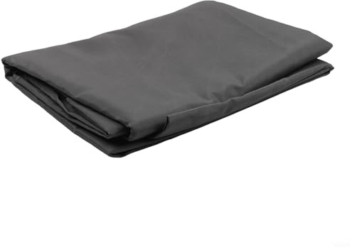 Yuanpgky Gartenschirm, rechteckig, 160 g/m², Polyester, 200 x 300 cm, wasserdicht, für Terrasse, Marktstand (ohne Rahmen), Grau