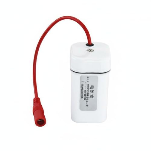 Stgfyxgs Urinal Netzteil Batteriefach Strombox Gehäuse Halterung Konstante 6V Spannung für Sensible für Stark Frequentierte Wcs, Weiß, Style to 3