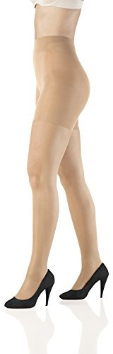 SLEEX figurformende Strumpfhose - 30 DEN, Semi-transparent, Soft Satin Look (44030), Hautfarben, Größe S