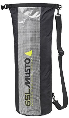 Musto Essential 10L 10 Liter Kapazität Dry Bag - Schwarz - Abnehmbarer Schultergurt für einfaches carring